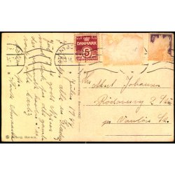 Nyborg - Havnen - Gl�delig Jul - Odense Papir. 83037 - Brugt