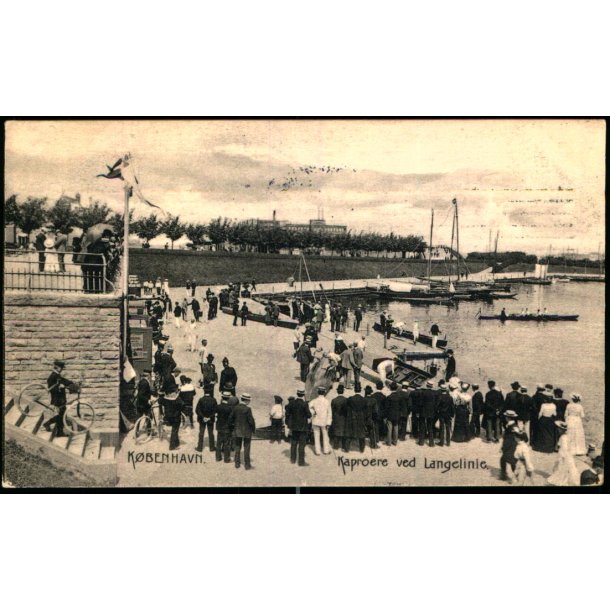 Kbenhavn - Kaproere ved Langelinie  - Stender 92