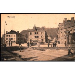 Feldpost - K.D. Feldpostxped.   27 -7 -16 - Til  Apenrade - Billedside : Montmdy