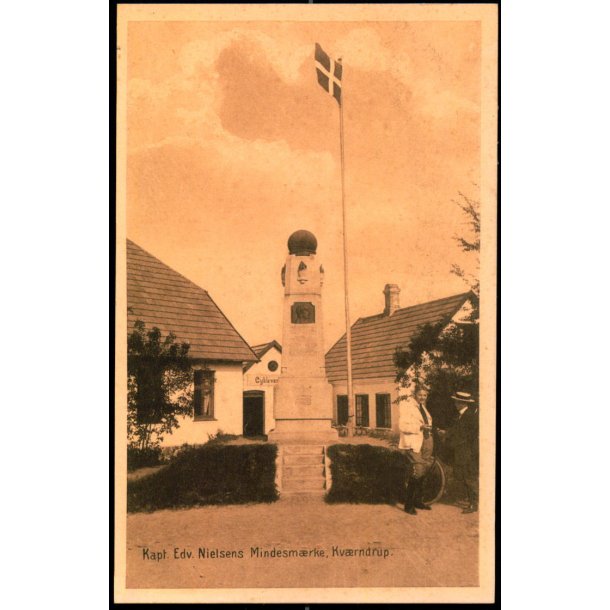 Kapt. Edv. Nielsens Mindesm�rke - Kv�rndrup - Carl Damholt 38589 - Ubrugt