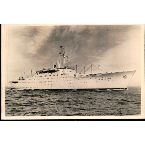 M/S STOKHOLM - Svenska Amerika Linen - u/n - Brugt