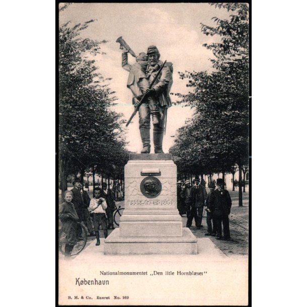 Kbenhavn - Nationalmonoment : Den lille Hornblser - B.M. &amp; C0. 269