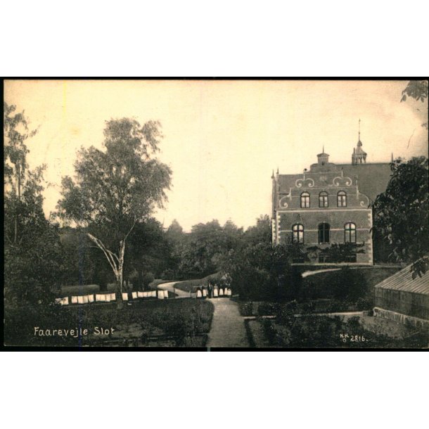 Faarevejle Slot - H.H.O. 2816 - Ubrugt
