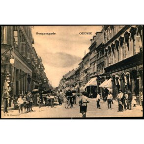 Odense - Kongensgade - C. St. 857 - Brugt
