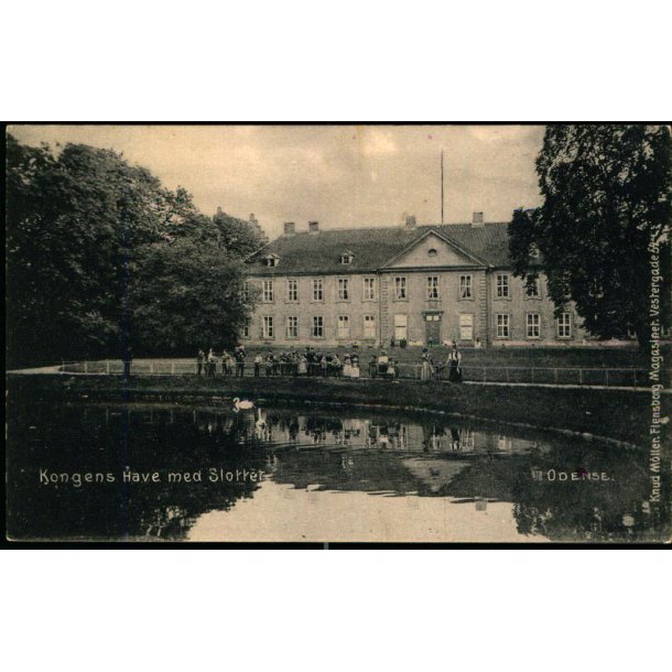 Kongens Have med Slottet - Odense - Knud M�ller - Flensborgs Margasinet u/n - Ubrugt