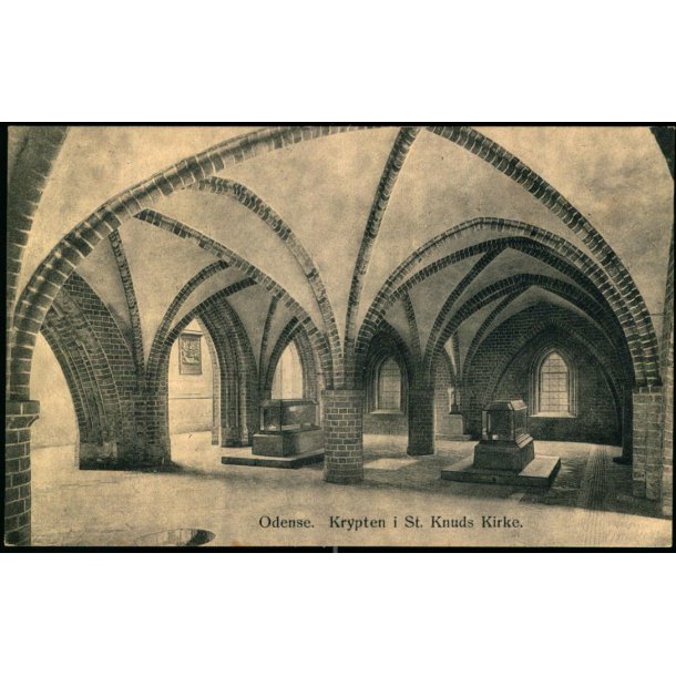 Odense - Krypten i Sct. Knuds-Kirke - Johs. Broersens Forlag 948 - Ubrugt