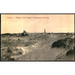 Skagen - Klitparti  med Holger Drachmanns Gravh�j -  Knudstrup u/n - Ubrugt