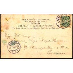 Vestergade med Vesterport - C.C.U. Johnsens Bogh. 2414 - Brugt