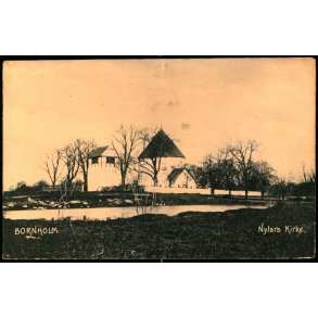 Bornholm - Nylars Kirke - Colbergs Bogh. Eneret
