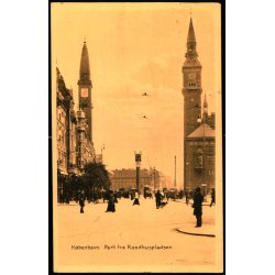 Kbenhavn - Parti fra Raadhuspladsen - Stender 37545