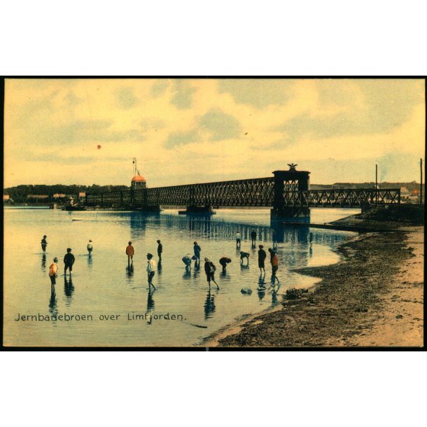 Jernbanebroen over Limfjorden - Stender 19430 - Ubrugt