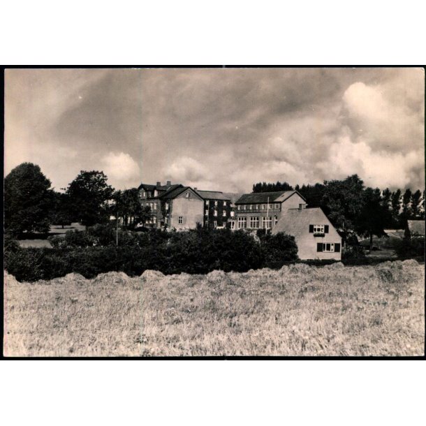 K�ng Folkeh�jskole - Glamsbjerg St.  - Fotokort L.C. Boe u/n - Ubrugt