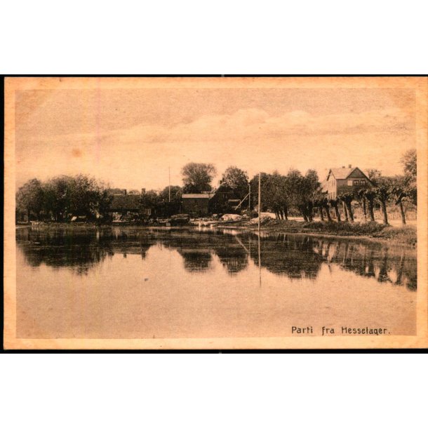 Parti fra Hesselager - H. Andr. Hansen 49127 - Ubrugt