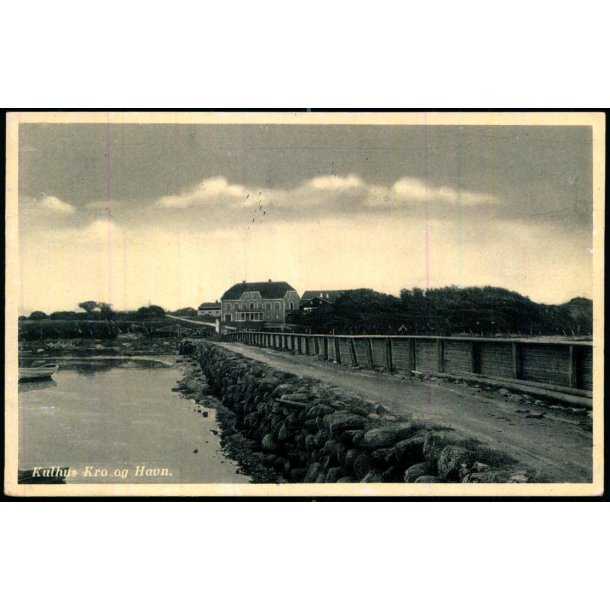Kulhus kro og Havn - J.J. Ebbesens Bogh. 4786 - Ubrugt