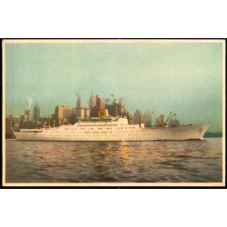 M/S STOKHOLM - Swedish American Line - u/n - Ubrugt