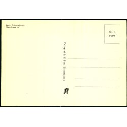 K�ng Folkeh�jskole - Glamsbjerg St.  - Fotokort L.C. Boe u/n - Ubrugt