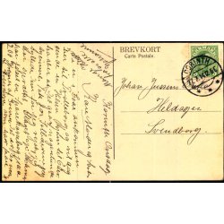 Brahetrolleborg Slot set fra Gr�nnebjerg - Fotograf A.M. Krog u/n - Brugt