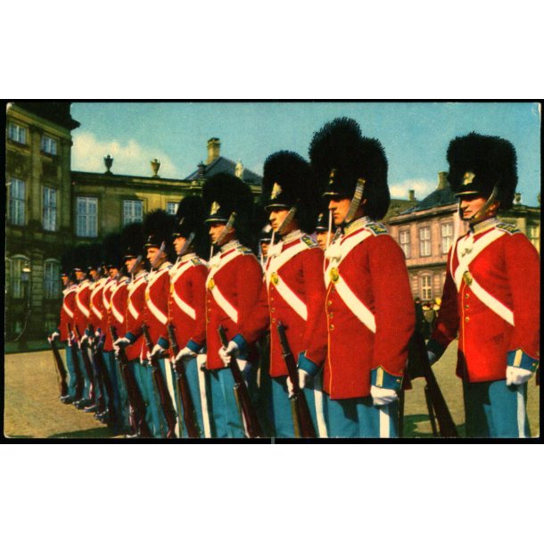 Kbenhavn - Vagtparaden p Amalienborg - Rudolf Olsen u/n