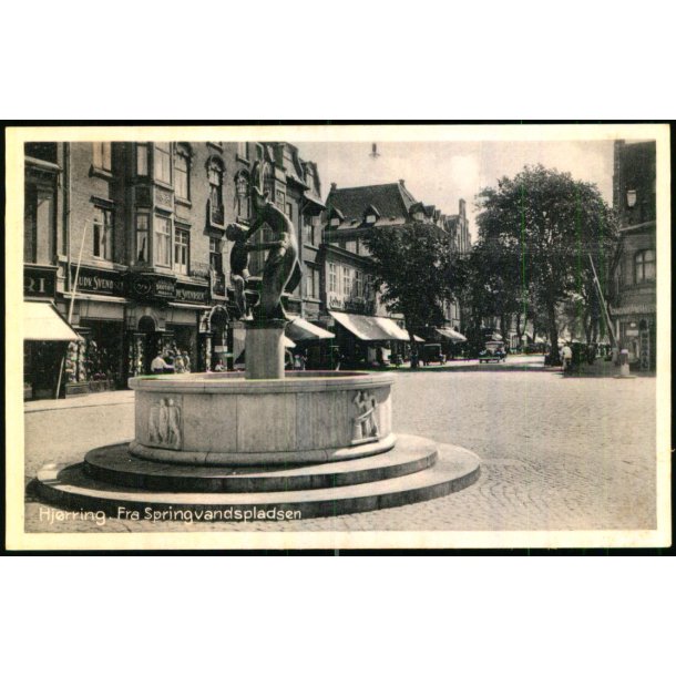 HJ�rring - Fra Springvandspladsen - Stender H. 154 - Ubrugt