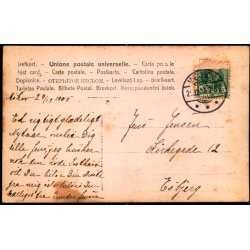 Askov - Posthus/Kbmand ? - Fotokort 29 - 12 - 1905  u/n - Brugt 