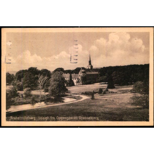 Brahetrolleborg - Udsigt fra Opgangen til Gr�nnebjerg - Ole Bages Bogh. 62950 - Brugt