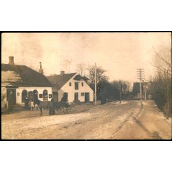 Askov - Posthus/Kbmand ? - Fotokort 29 - 12 - 1905  u/n - Brugt 