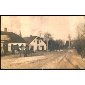 Askov - Posthus/Kbmand ? - Fotokort 29 - 12 - 1905  u/n - Brugt 