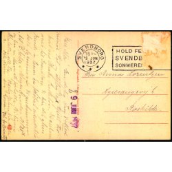 Brahetrolleborg - Udsigt fra Opgangen til Gr�nnebjerg - Ole Bages Bogh. 62950 - Brugt