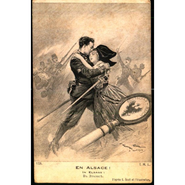 En Alsace - 1729 - Ubrugt