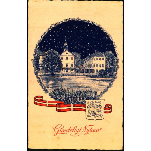 Gldeligt Nytaar - Chr. Olsen u/n - Ubrugt