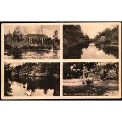 Partier fra Clasonsborg Park - N. Clemmensens Kortforlag 67697 - Ubrugt