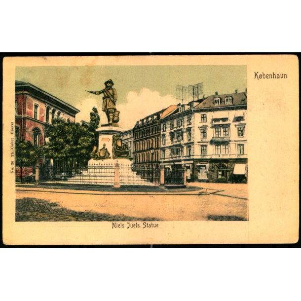 Kbenhavn - Niels Juels Statue - Th. Cohrt 30 - Brugt