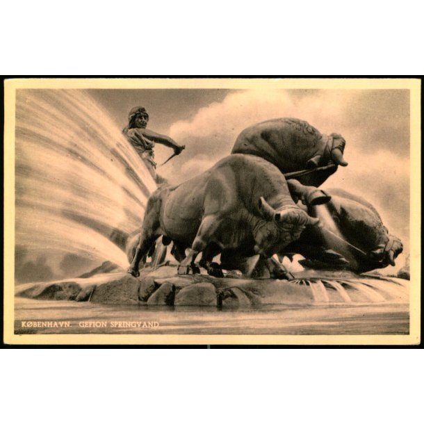 Kbenhavn - Gefion Springvandet - Chr. Olsen 175