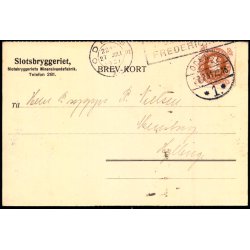 Slotsbryggeriets Mineralvandsfabrik - Helsagskort u/n - Brugt