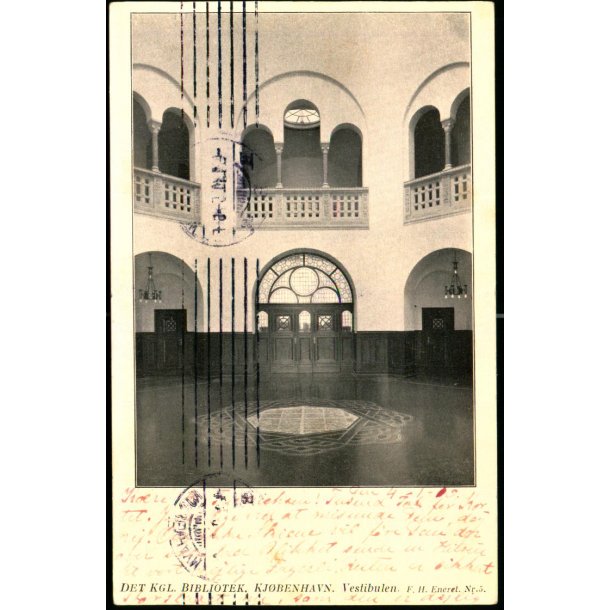 Det KGL.. Bibliotek - Kjbenhavn - Vestibulen - F.H. 5