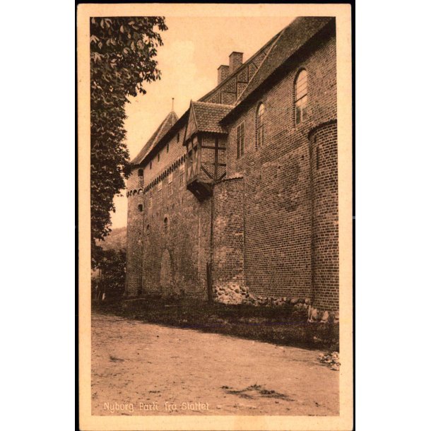 Nyborg - Parti fra Slottet - Stender N. 128 - Ubrugt