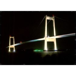 Lillebltsbroen ved nat - Trojaborg Lill. 2 - Brugt