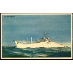 M/S STOKHOLM - Swedish American Line - u/n - Ubrugt