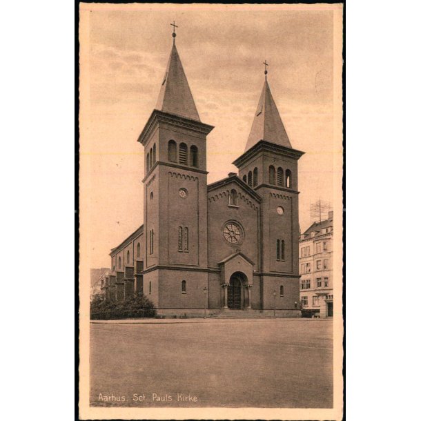 Aarhus - Sct. Pauls Kirke - Stender  25 - Ubrugt