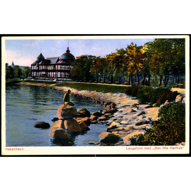 K�benhavn - Langelinie med den Lille Havfrue - Rudolf Olsen 212