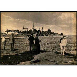 Helsing�r - Udsigt fra Molen - Stender  H. 1025 K - Ubrugt