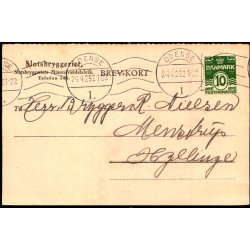 Slotsbryggeriets Mineralvandsfabrik - Helsagskort u/n - Brugt