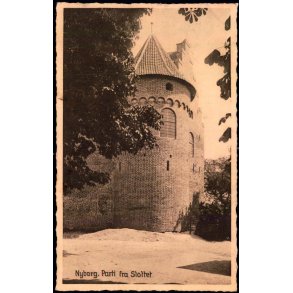 Nyborg - Parti fra Slottet - Carl C. Nielsens Bogh. 56591 - Brugt