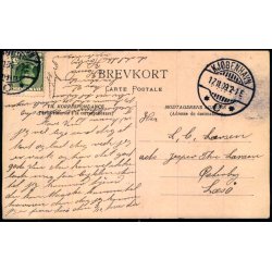 Helsingr - Svava  - Fyrskib - Fotokort u/n - Brugt