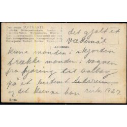 V�dem�l 1927 - Kunne manden tr�kke den anden mand fra Hj�rring til �lborg ? - Fotokort.