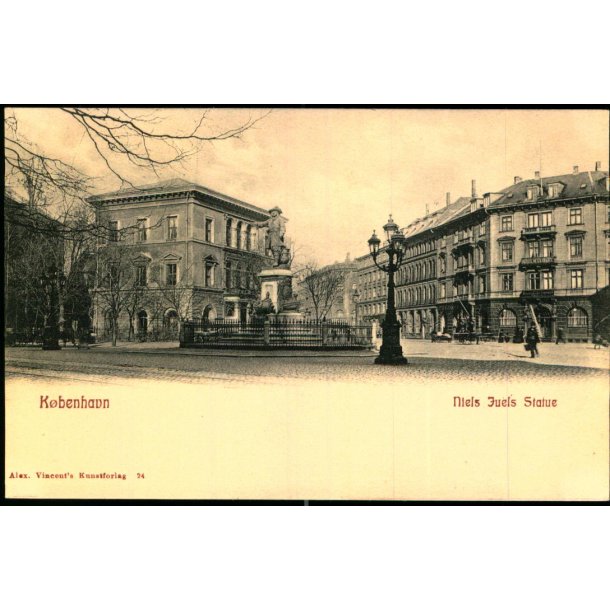 Kbenhavn - Niels Juels Statue - Alex Vincent 24 - Ubrugt