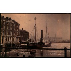 Helsingr - Svava  - Fyrskib - Fotokort u/n - Brugt