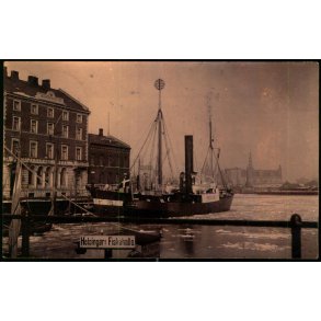 Helsingr - Svava  - Fyrskib - Fotokort u/n - Brugt