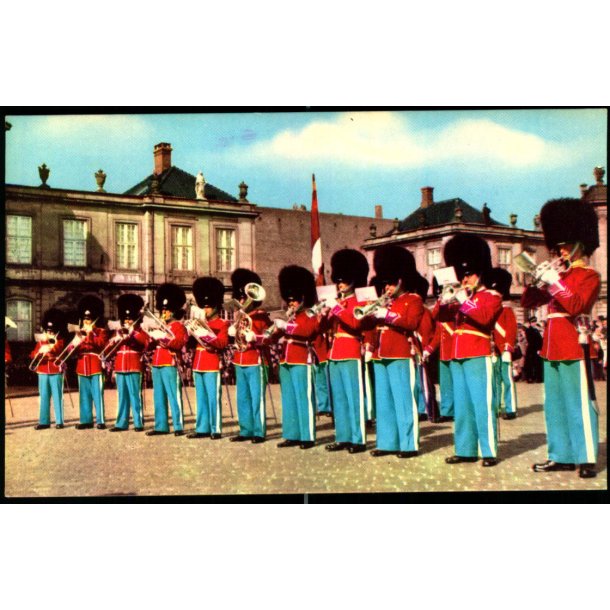 Kbenhavn - Vagtparaden p Amalienborg - Rudolf Olsen 642