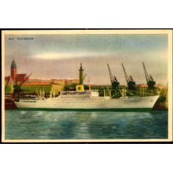 M/S STOKHOLM - Swedish American Line - u/n - Ubrugt